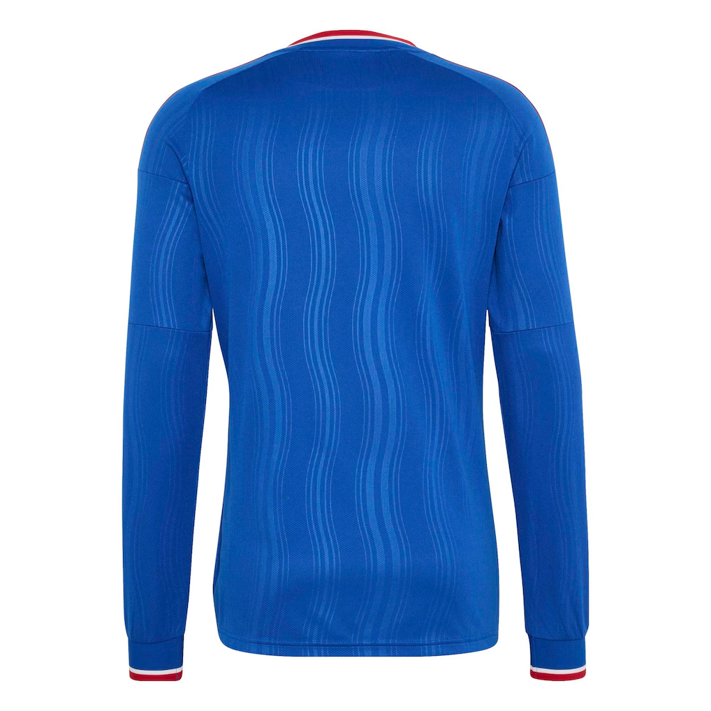 Manchester United Away Long Sleeve Shirt 2026-27 | adidas Blue Football Jersey