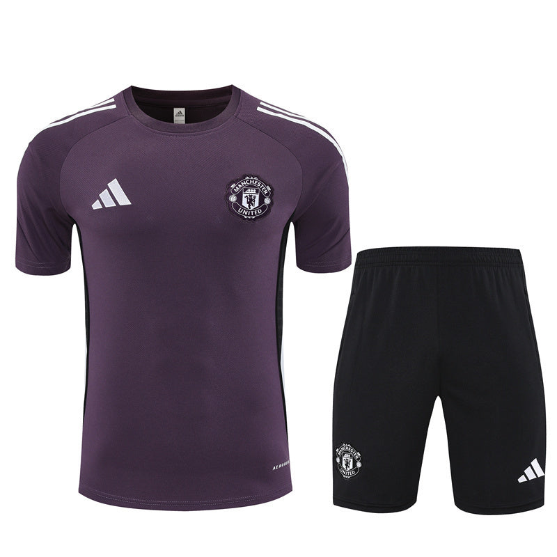 Manchester United Purple Football Training Kit 2025-26