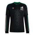 Mexico Third Long Sleeve Soccer Jersey 2026 | adidas El Tri Black Football Shirt