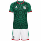 Mexico Home Kids Kit 2026 | El Tri Youth Football Jersey & Shorts