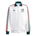 Mexico National Team adidas 2026 Away Full-Zip Anthem White windbreaker Jacket