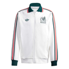 Mexico National Team adidas 2026 Away Full-Zip Anthem White windbreaker Jacket