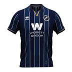 2026/27 Millwall FC Home Jersey | Erreà Navy Blue Pinstripe Kit