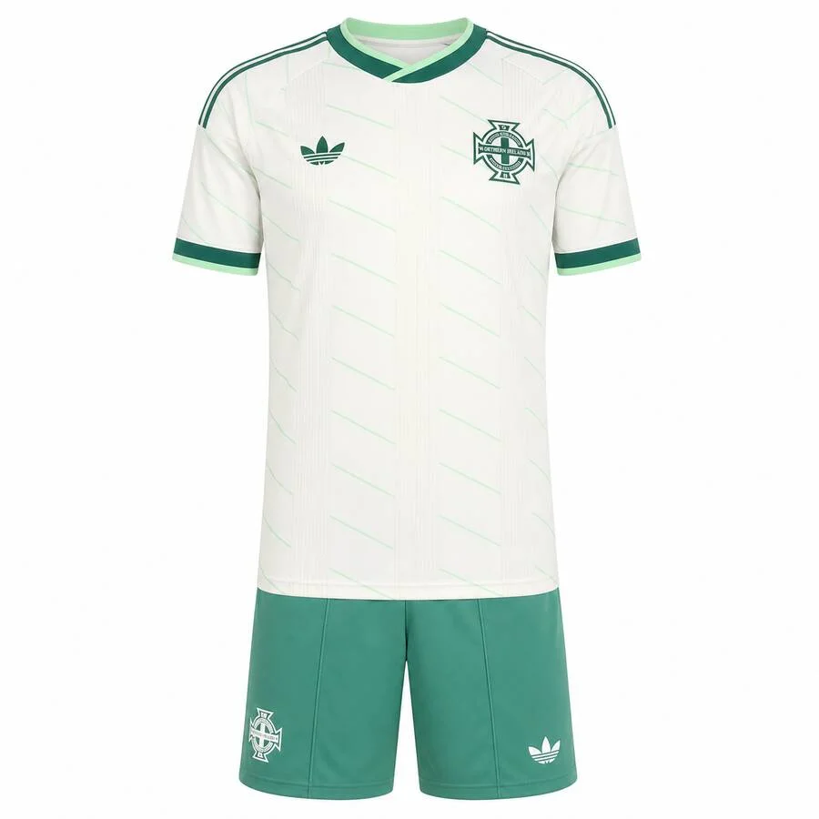 Northern Ireland Away Kids Kit 2026 | Northern Ireland Youth Football Jersey & Shorts