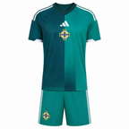 Northern Ireland Home Kids Kit 2026 | Northern Ireland Youth Football Jersey & Shorts
