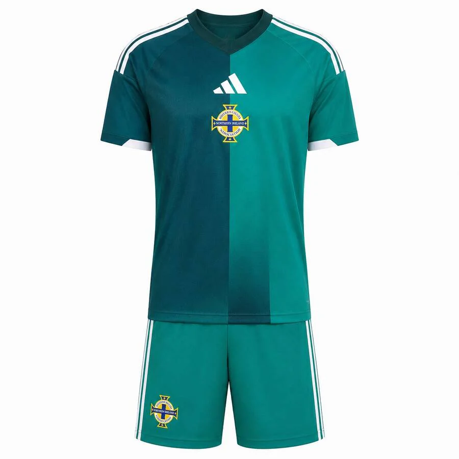 Northern Ireland Home Kids Kit 2026 | Northern Ireland Youth Football Jersey & Shorts