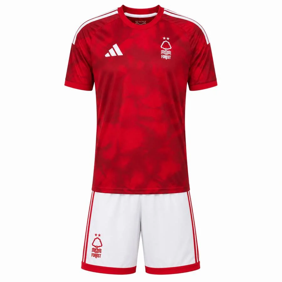 Nottingham Forest Home Kids Kit 2026/27 | adidas Football Shirt & Shorts