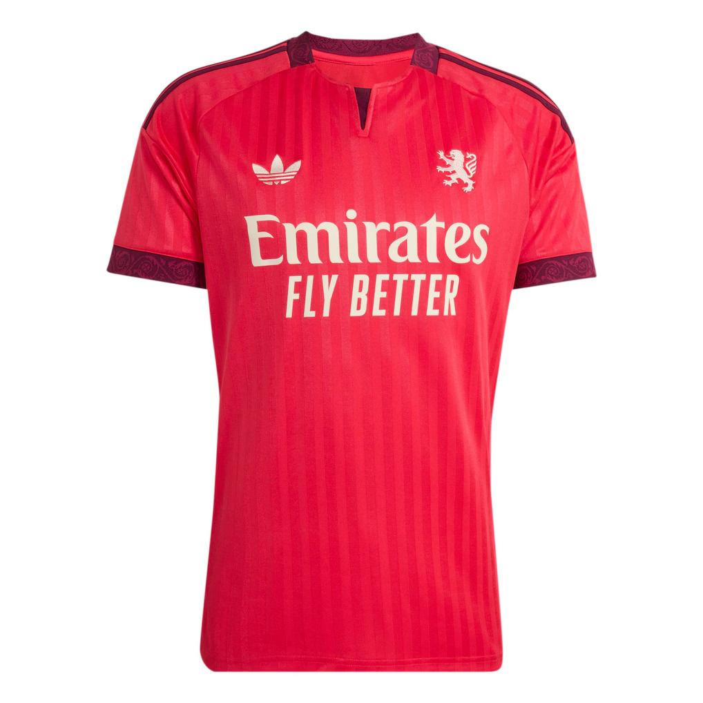 2026/27 Olympique Lyon Away Jersey | adidas Red Football Shirt