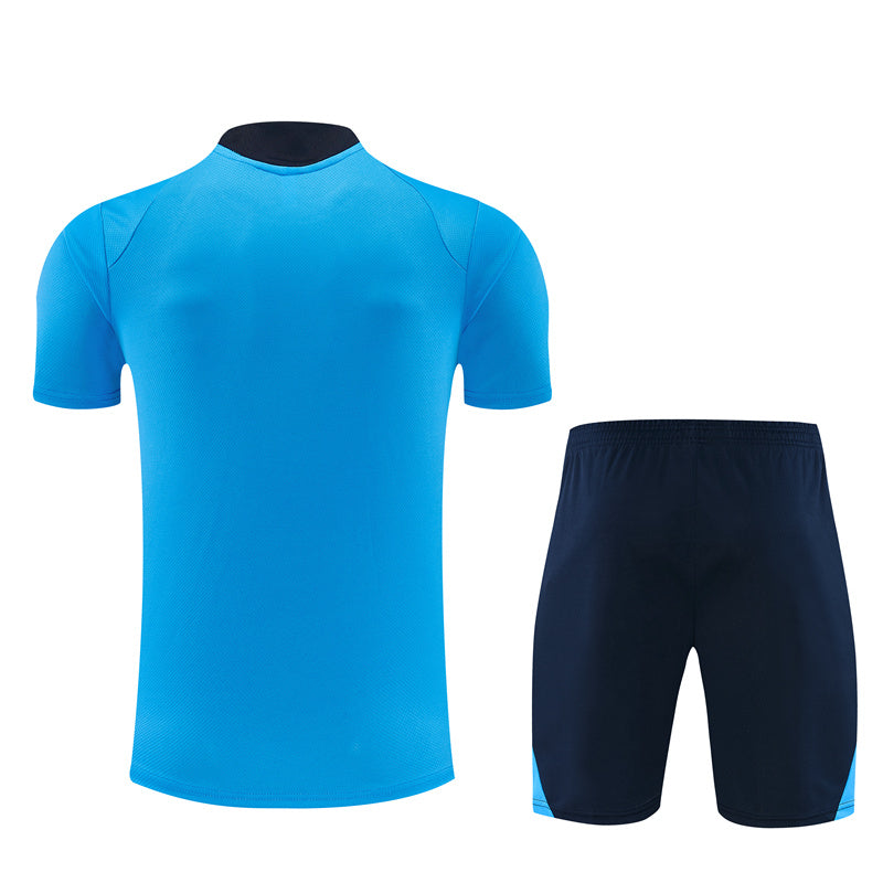Olympique de Marseille Blue Training Kit 2026-27 | PUMA Football Jersey & Shorts