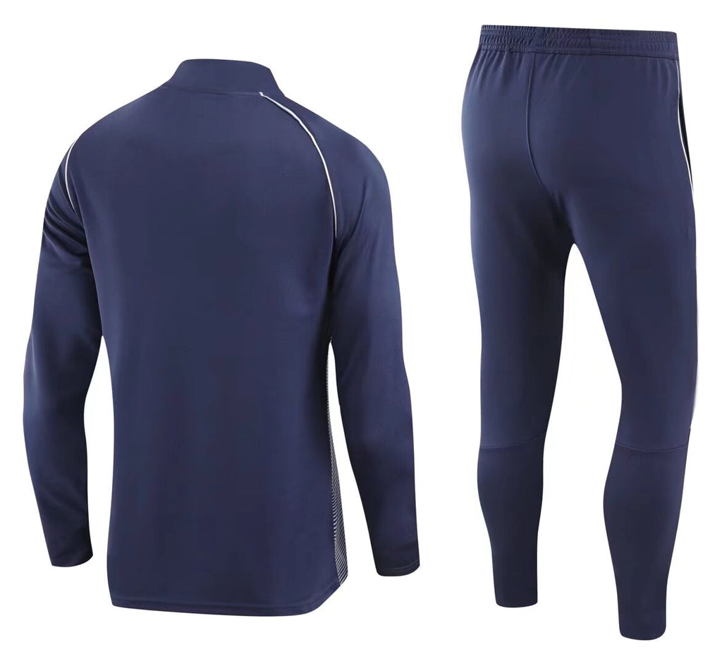 Rangers cyan Half Zip Tracksuit Kit training set 2021-22