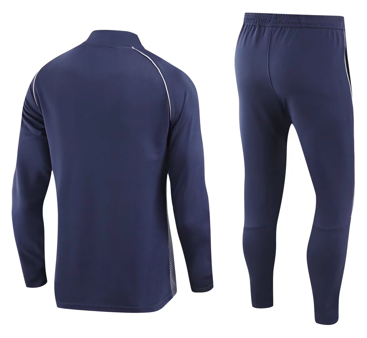Rangers cyan Half Zip Tracksuit Kit training set 2021-22