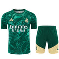 Real Madrid Pre-Match Kit 2026-27 | adidas Green Football Jersey & Shorts