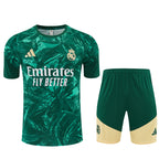 Real Madrid Pre-Match Kit 2026-27 | adidas Green Football Jersey & Shorts