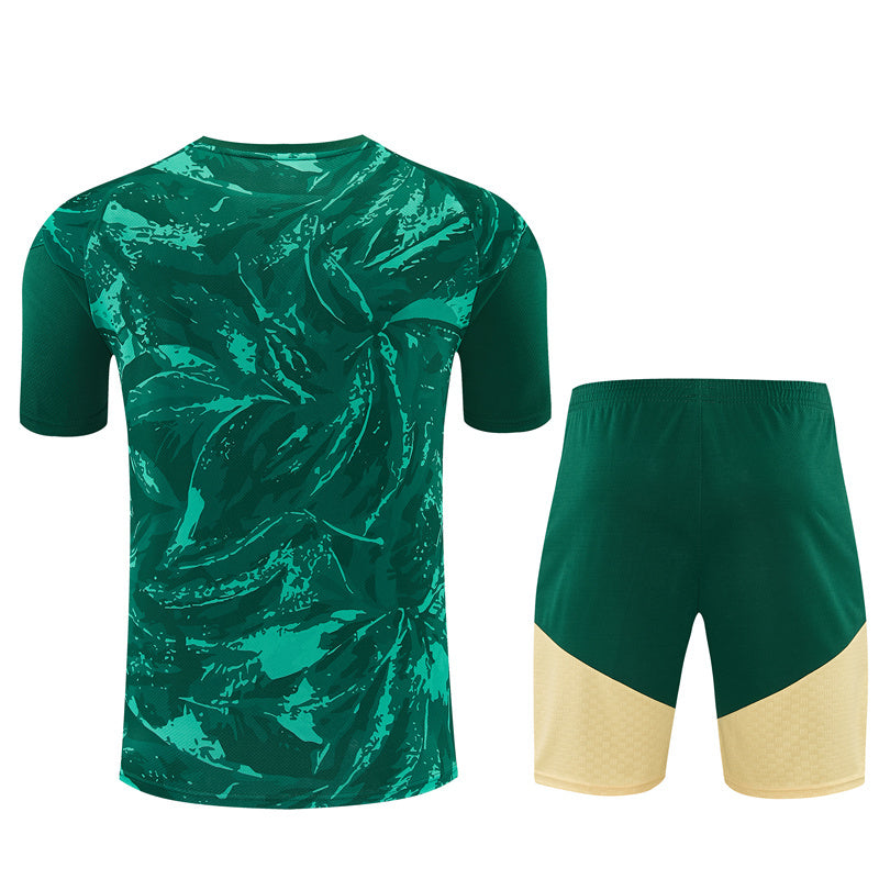 Real Madrid Pre-Match Kit 2026-27 | adidas Green Football Jersey & Shorts