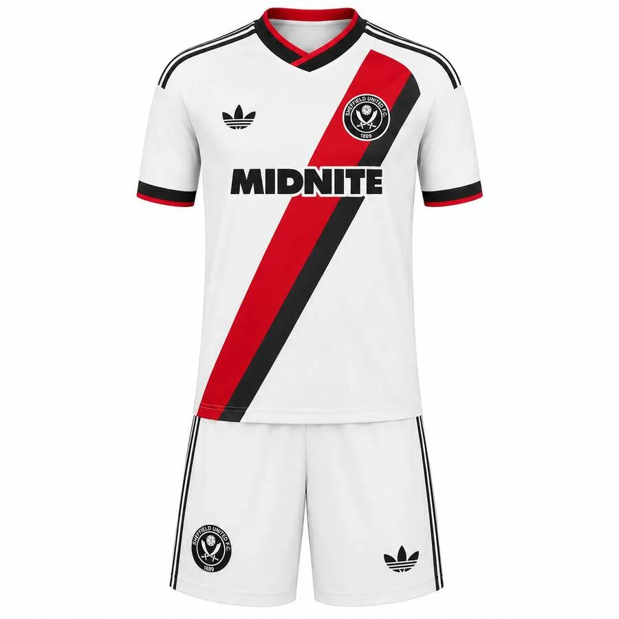 Sheffield United Away Kids Kit 2026-27