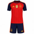 Spain Home Two Stars Kids Kit 2026-27 | La Roja Youth Football Jersey & Shorts
