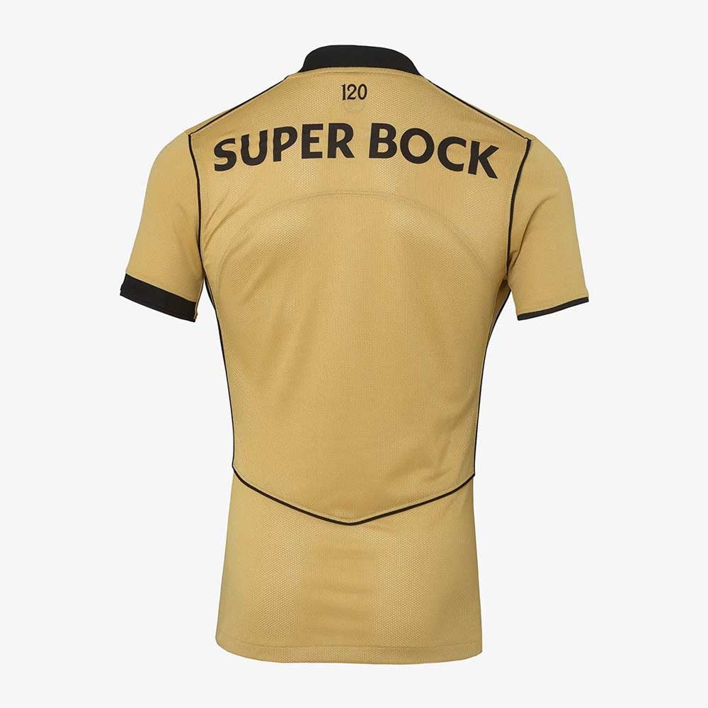 2026/27 Sporting CP Away Jersey | Nike Gold Total 90 Football Shirt