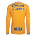 Tigres UANL Home Long Sleeve Soccer Jersey 2026-27 | adidas Auriazul Tigers Football Shirt