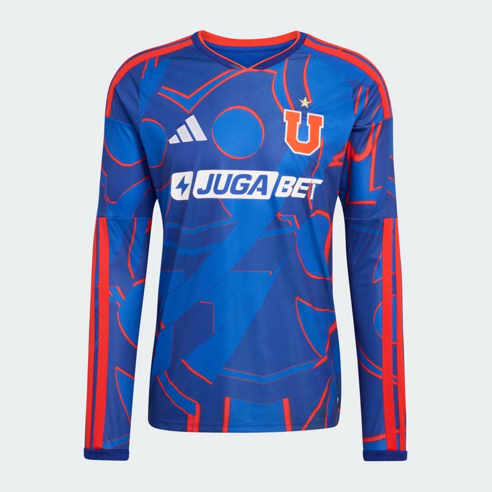 Universidad de Chile Home Long Sleeve Jersey 2026-27 | adidas Blue Football Shirt
