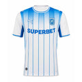 Universitatea Craiova Home Football Shirt 2026-27 | PUMA White & Blue Striped Jersey