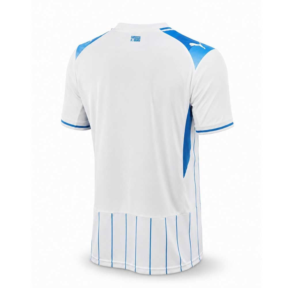 Universitatea Craiova Home Football Shirt 2026-27 | PUMA White & Blue Striped Jersey