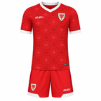 Wales Home Kids Kit 2026-27 | Cymru Dragons Youth Football Jersey & Shorts