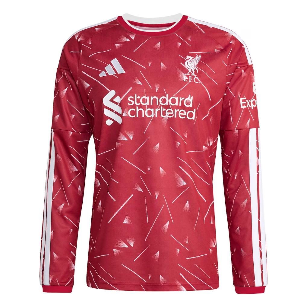 2026 Liverpool Home Long Sleeve Jersey