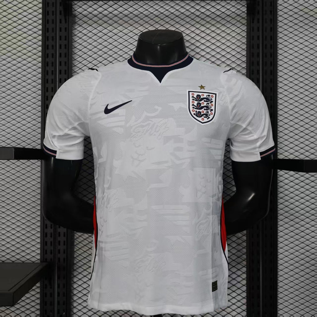 2026 England Home Authentic Jersey