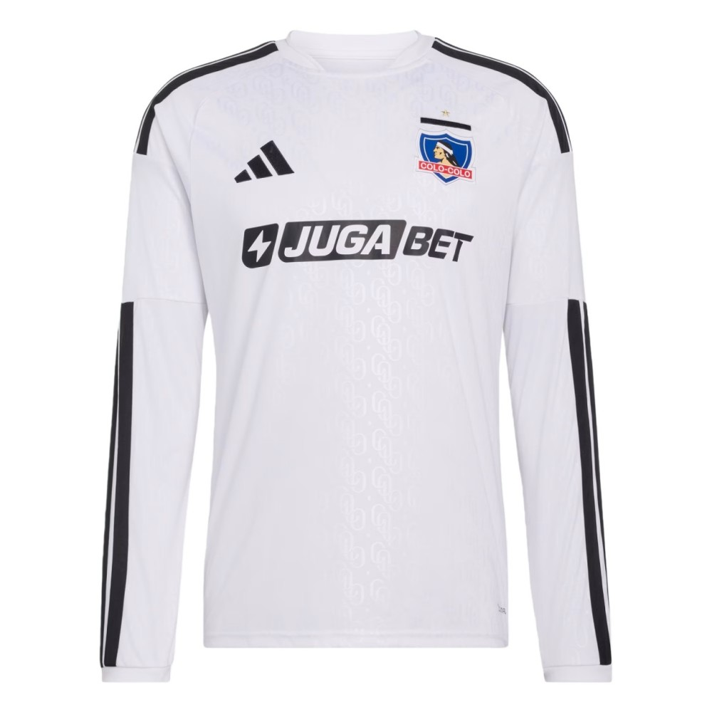 Colo-Colo Home Long Sleeve Soccer Jersey 2026-27 | El Cacique Football Shirt