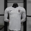2026 England Home Long Sleeve Authentic Jersey