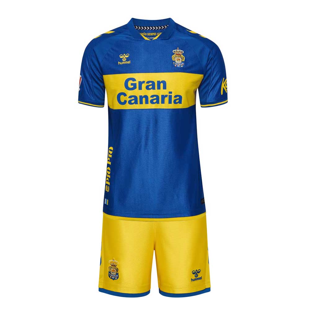 UD Las Palmas Away Kids Kit 2026-27 | hummel Royal Blue Youth Football Jersey & Shorts