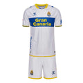 UD Las Palmas Third Kids Kit 2026-27 | hummel White & Blue Youth Football Jersey & Shorts