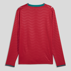 Portugal Home Long Sleeve Soccer Jersey 2026 | PUMA Seleção Red & Green Football Shirt